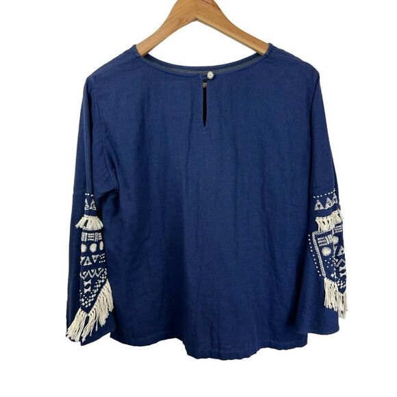 Hikari Japanesse Design Double Layered Cotton Blouse, Medium - Picture 3 of 12